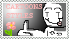 cartoon styles stamp 