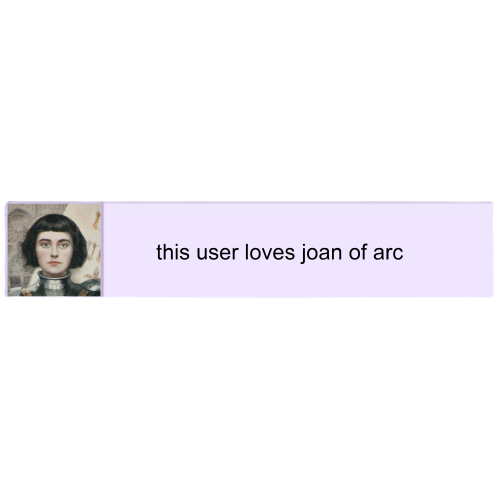 this  user loves joan of arc userbox